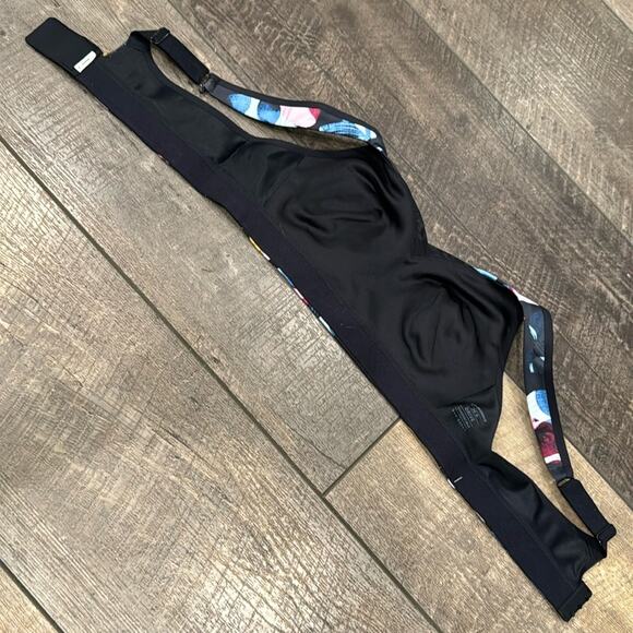 Brooks Women's Drive Convertible Sports Bra Fast Floral Print Size 36B - Picture 6 of 9